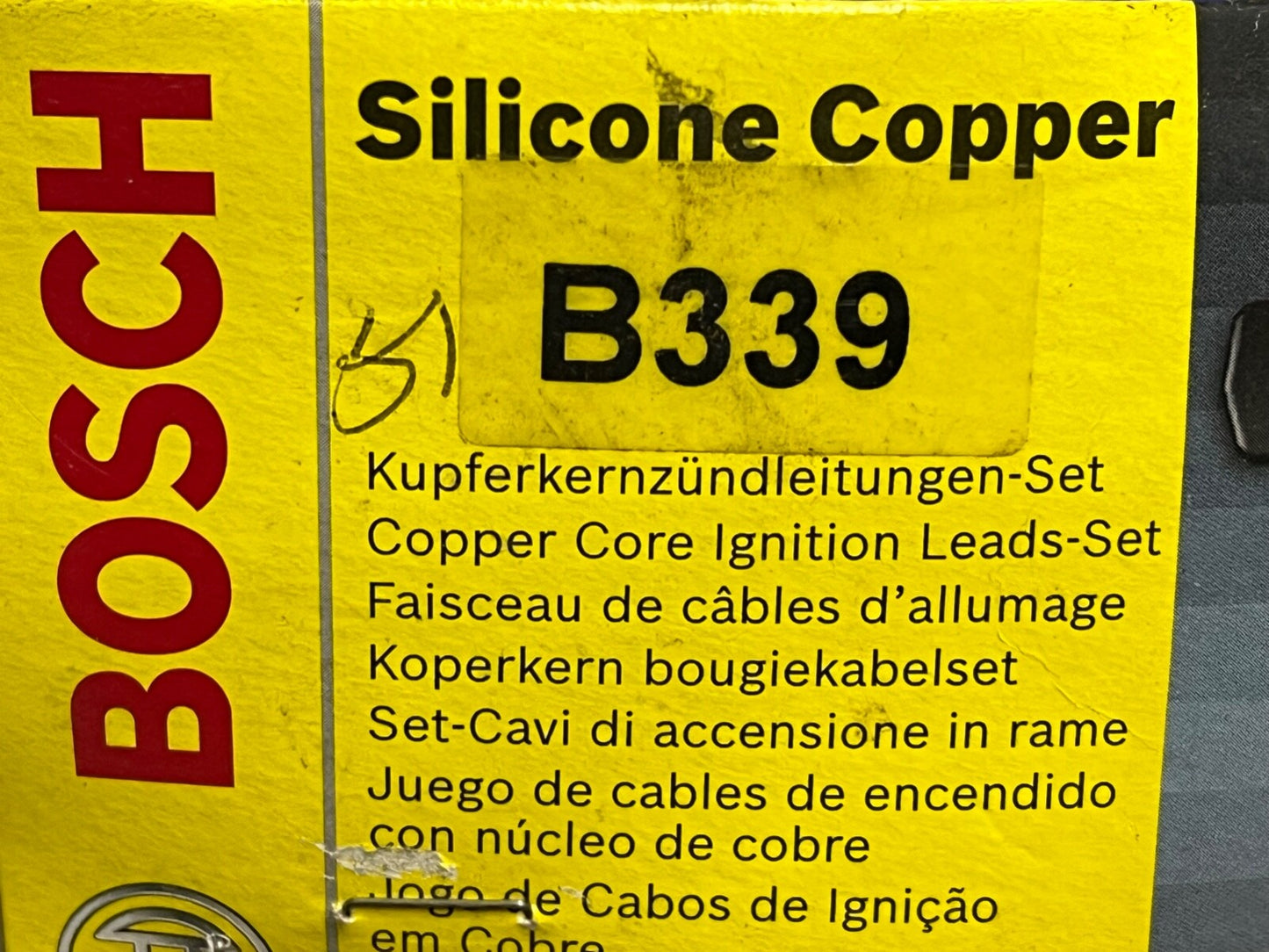 Bosch B339 Silicone Copper Ignition Plug Leads fits VW Golf 1992-2002