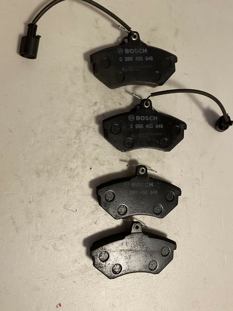 Bosch 0986460948 Brake Pad Set fits Audi VW Volkswagon