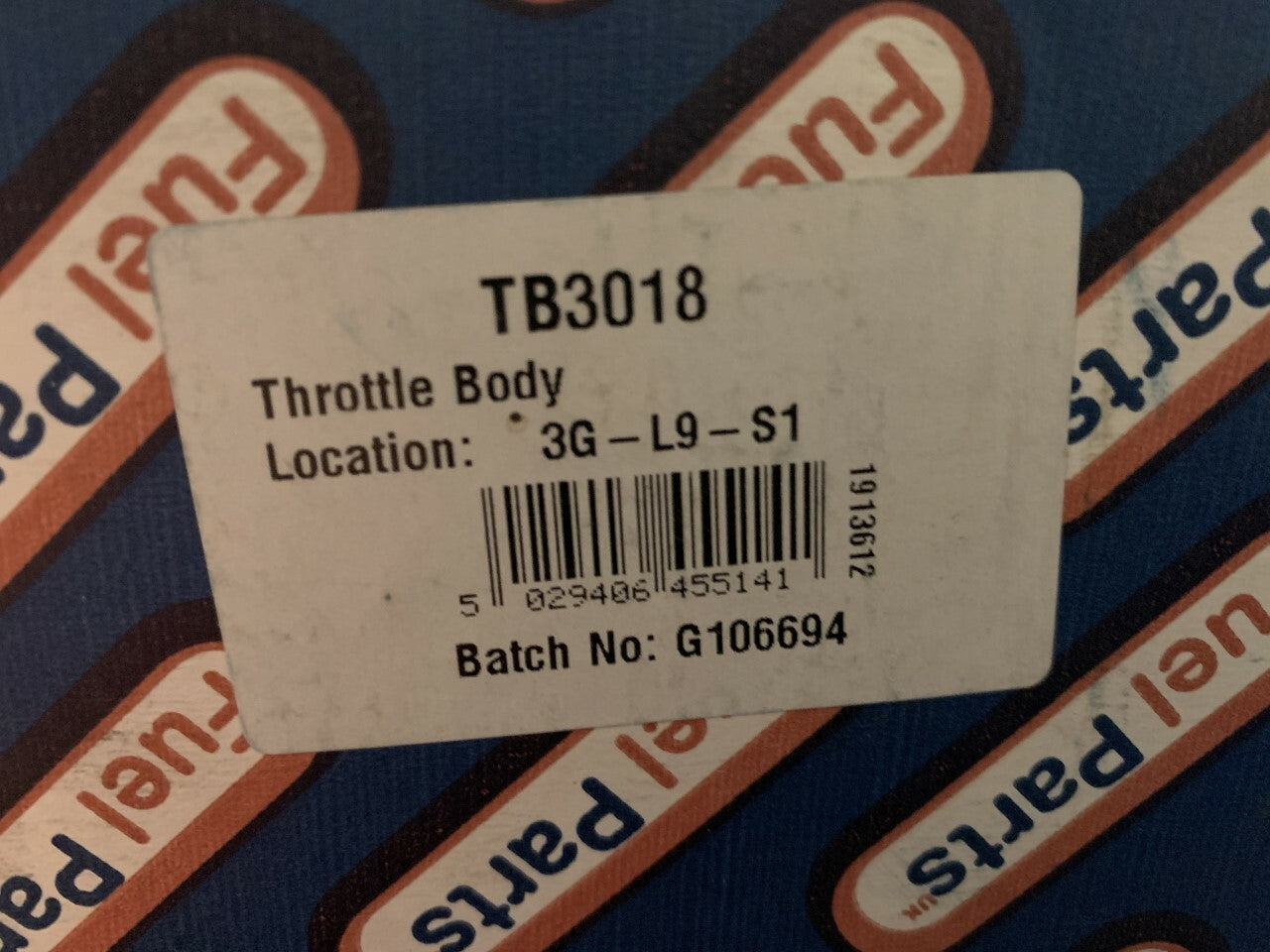 Fuel Parts TB3018 Throttle Body fits Audi Seat Skoda VW Volkswagon