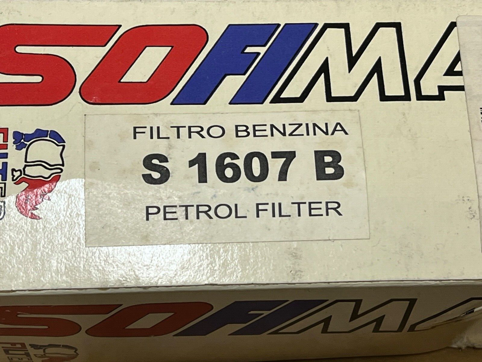 Sofima S1607B Fuel Filter fits Mitsubishi Colt Mirage Lancer