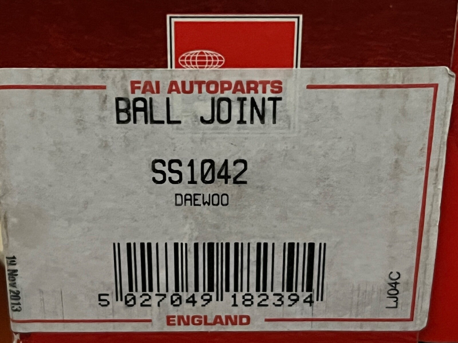 FAI SS1042 Ball Joint fits Daewoo Nubira Chevrolet