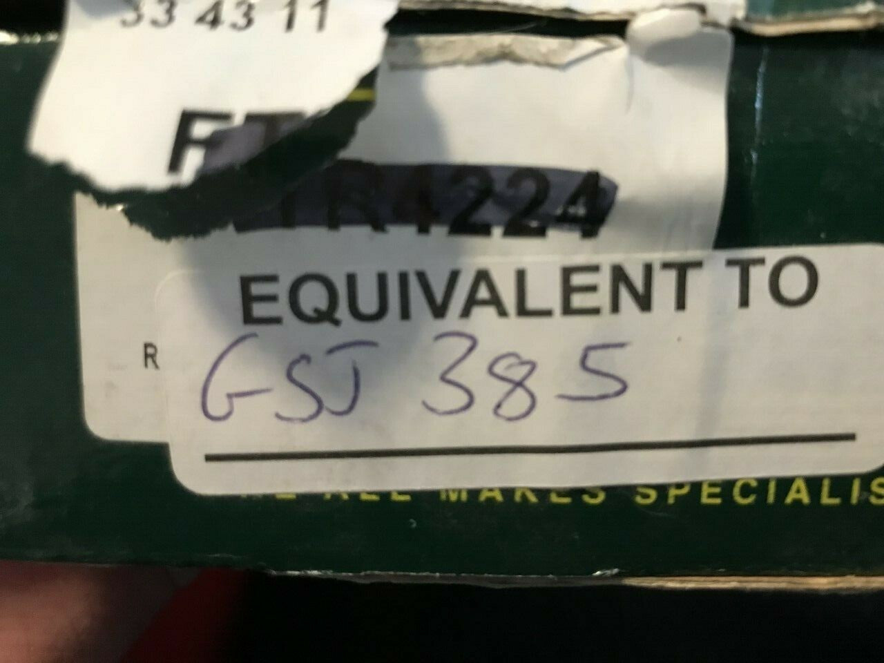 VW Transporter Caravelle First Line FTR4224 Tie Rod End