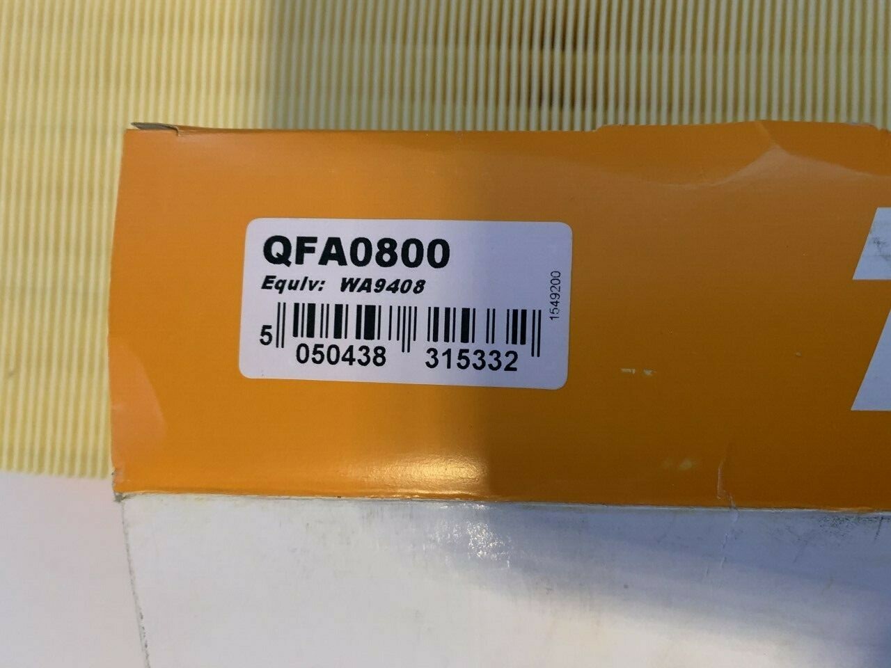 Ford  Volvo  TJ Filters QFA0800 WA9408 Air Filter