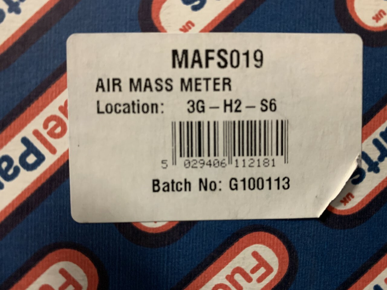 Fuel Parts MAFS019 Air Flow Meter fits Renault Volvo