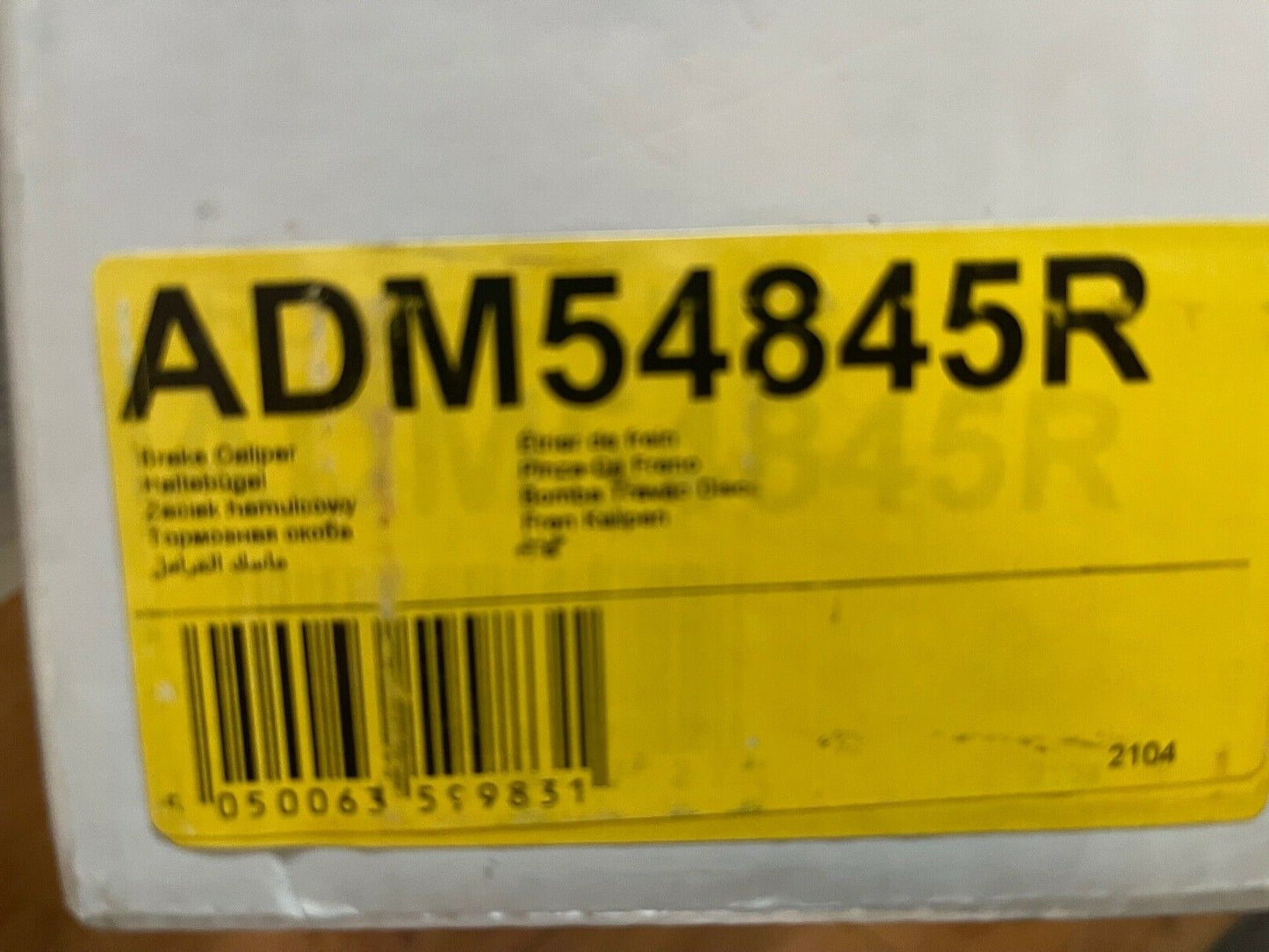 Blue Print ADM54845R Brake Caliper fits Mazda