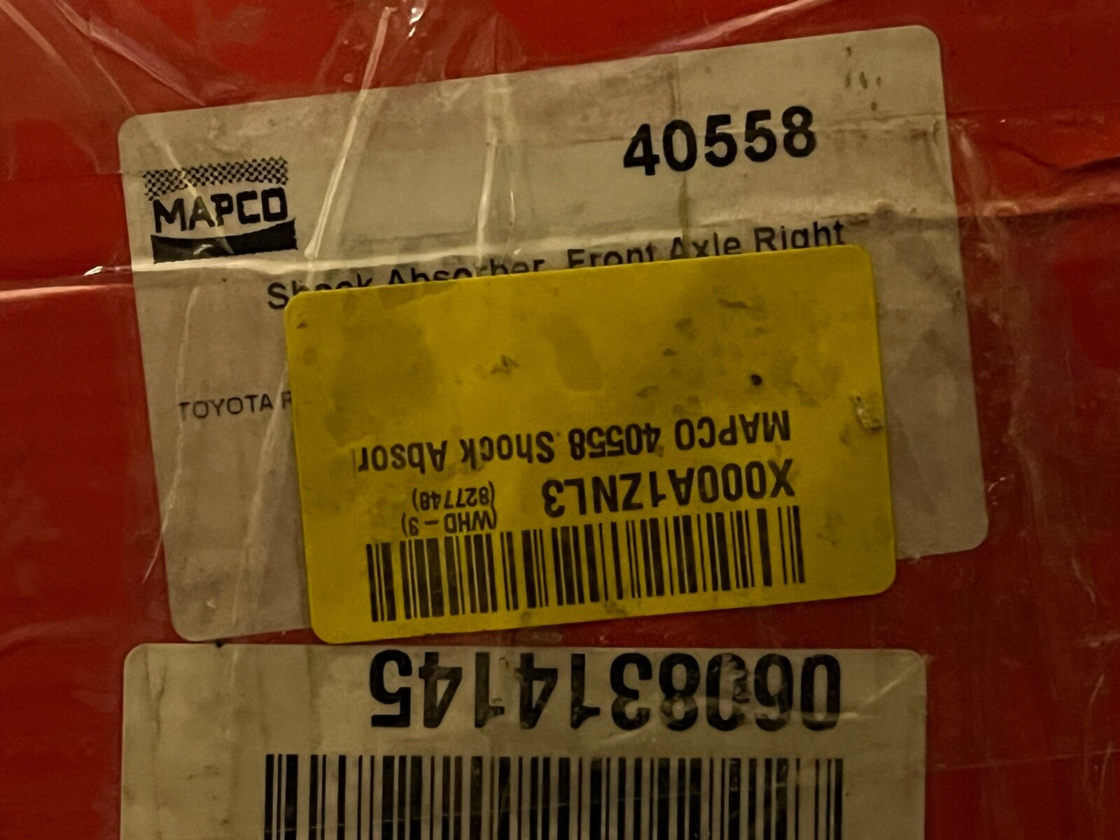 Mapco 40558 Front Right Hand Side Shock Absorber fits Toyota RAV 4