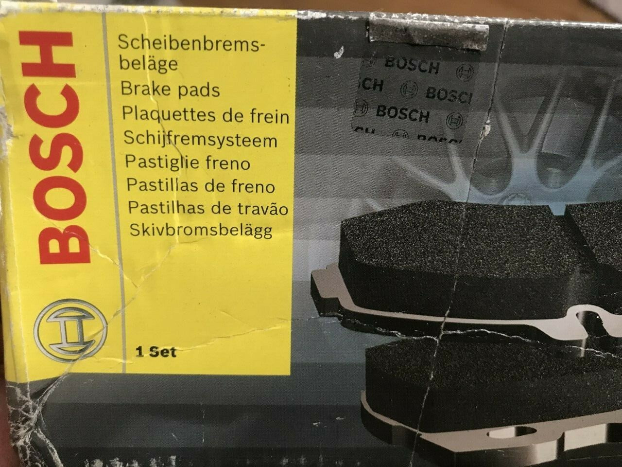 for Iveco Daily Bosch 0986424768 MDB1561 Brake Pad Set