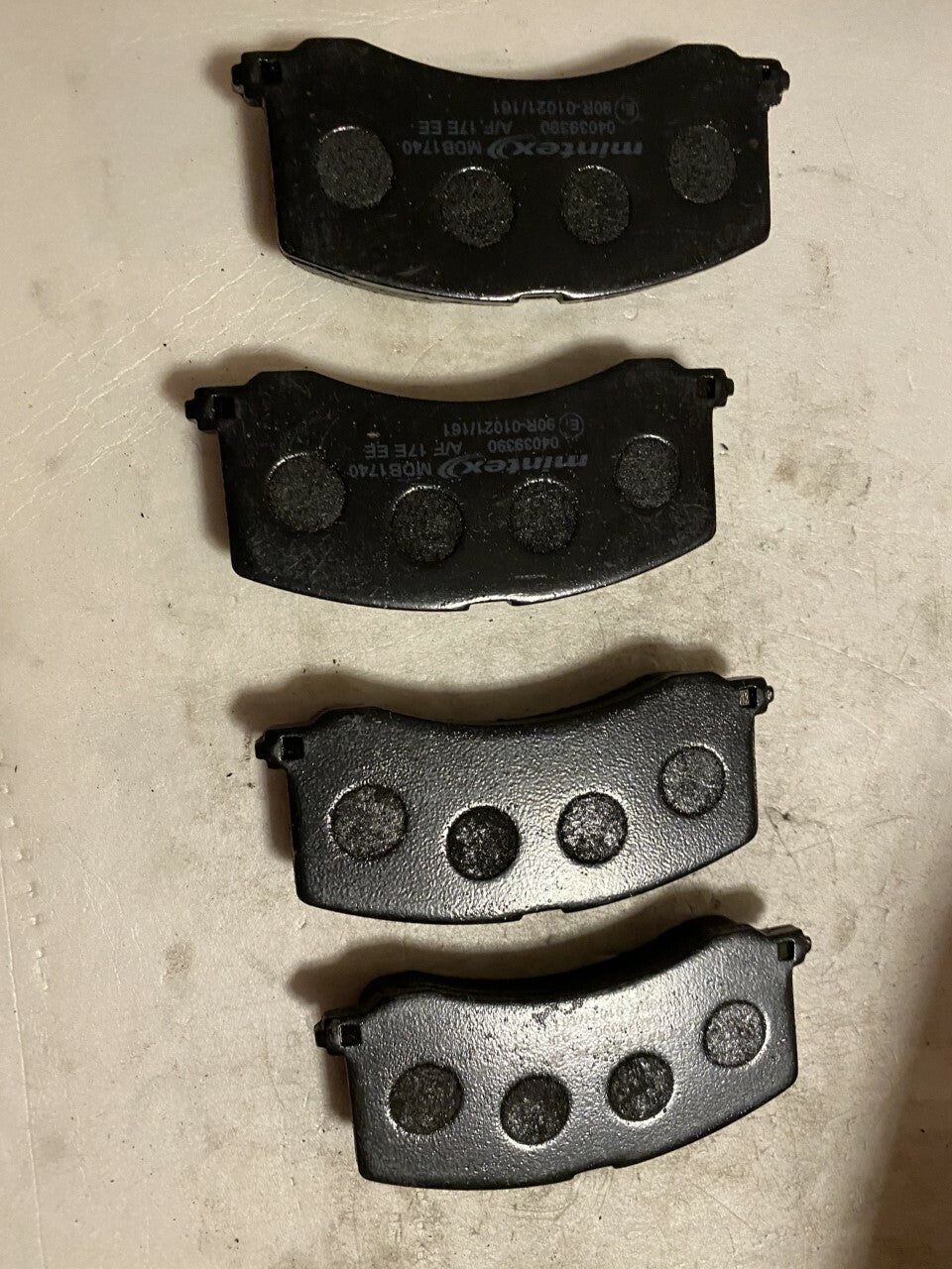 Mintex MDB1740 Front Brake Pad Set fits Suzuki