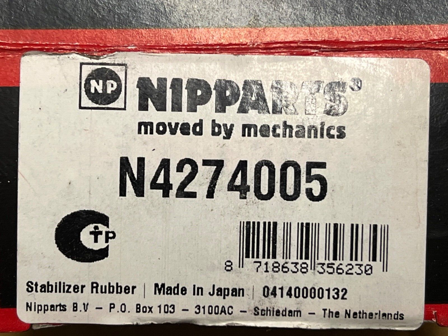 Nipparts N4274005 Front Anti Roll Bar D Bush fits Honda Jazz GD GE2 GE3 21mm