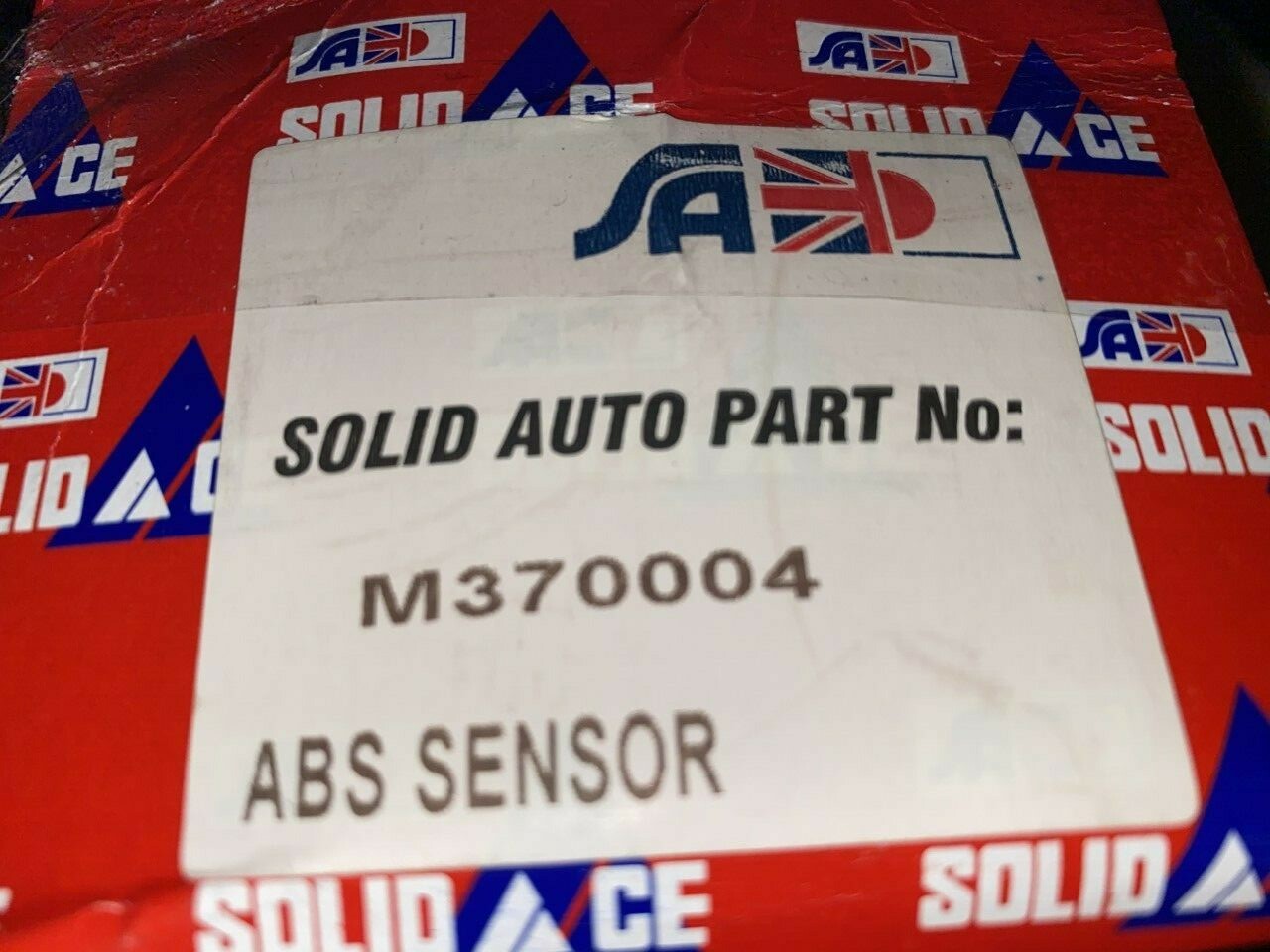 Solid Auto M370004 Wheel Speed Sensor ABS Sensor