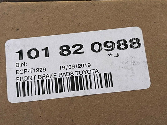 TMD T1229 05P768 Front Brake Pad Set fits Toyota