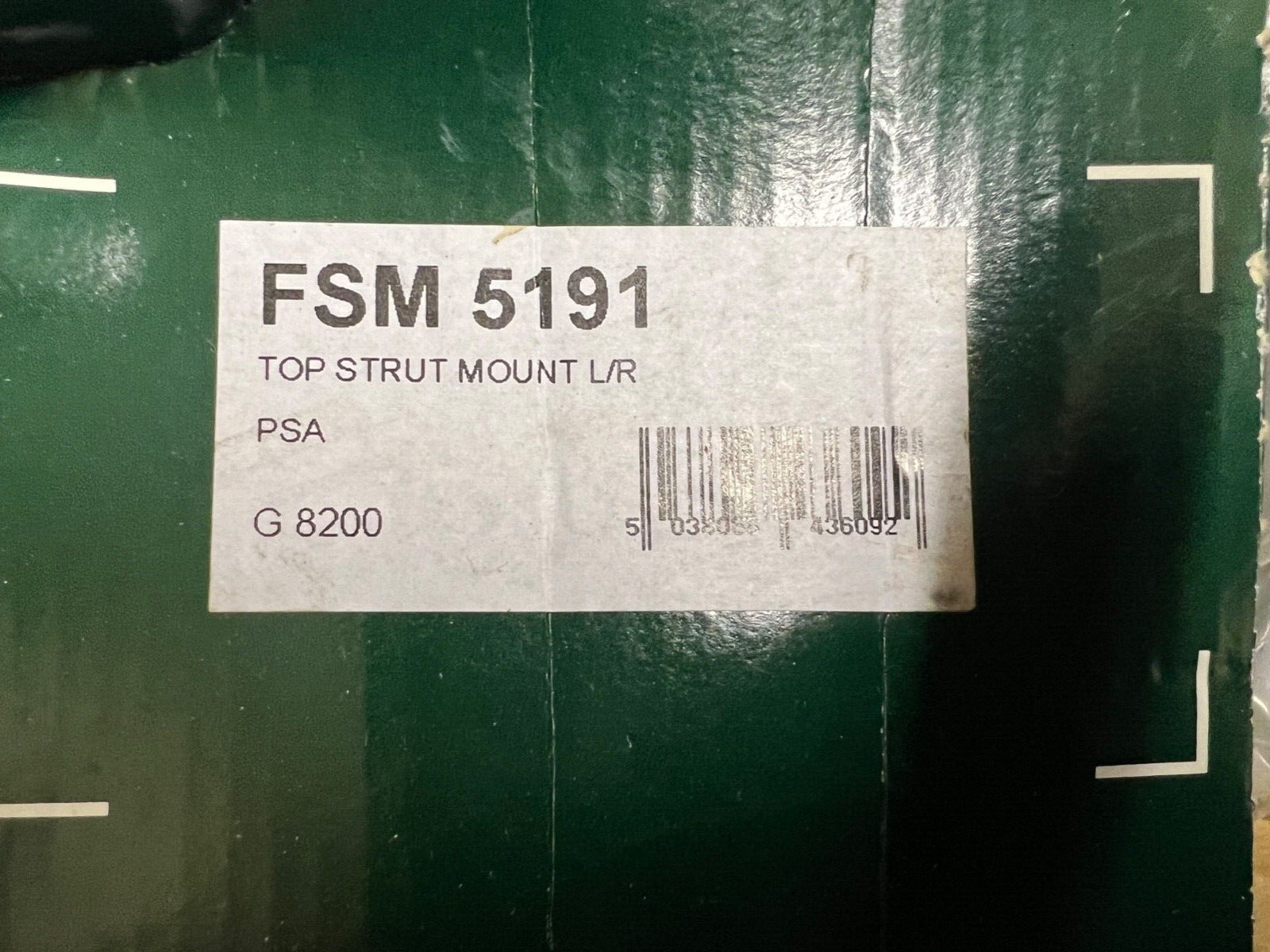 First Line FSM5191 Top Strut Mount fits Peugeot 207