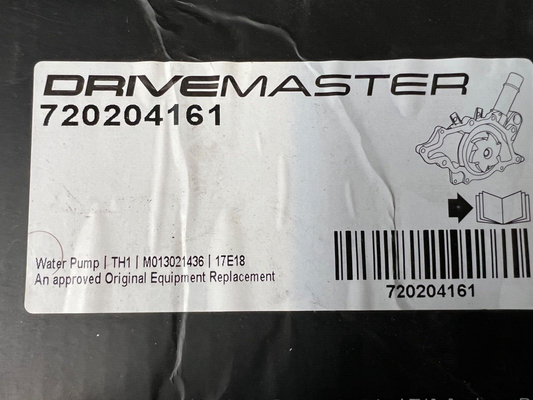 Water Pump fits Vauxhall Agila Astra Combo Corsa  Drivemaster 720204161