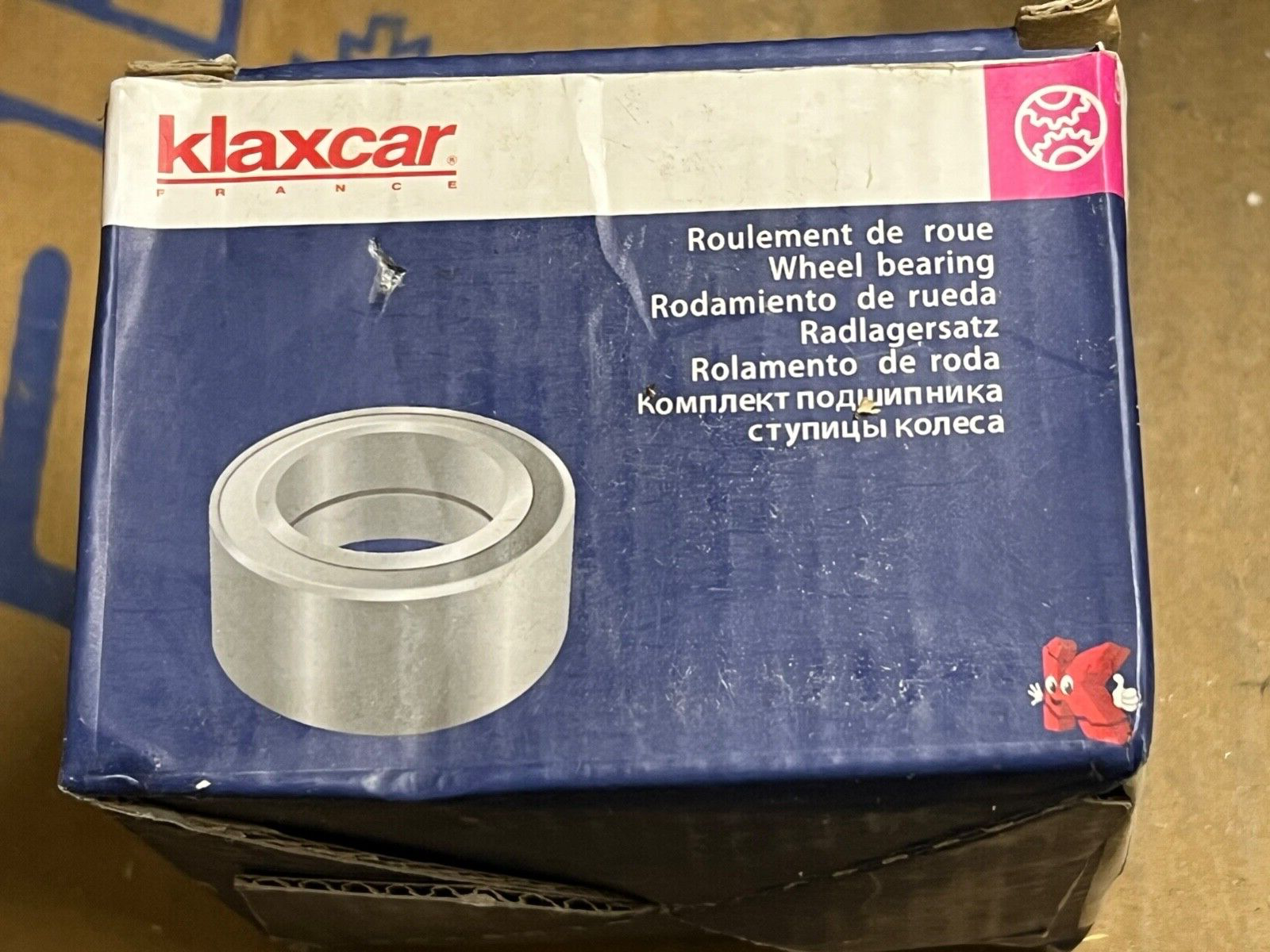 KLAXCAR 22118Z Front Wheel Bearing fits Fiat Forino