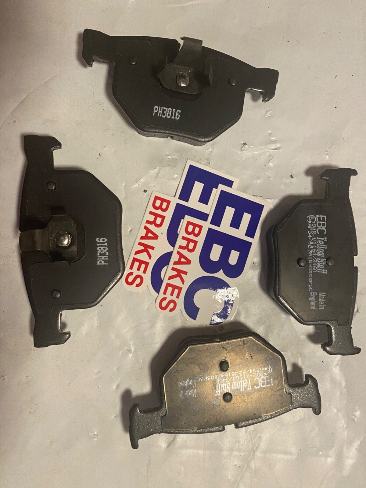 EBC Yellow Police Stuff DP42009P Rear Brake Pad Set fits BMW X5 X6