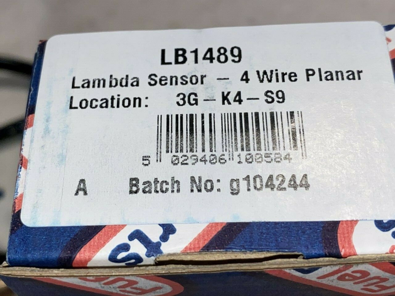 Fuel Parts LB1489 Lambda Oxygen o2 Sensor