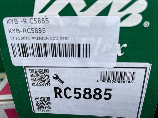 KYB RC5885 Coil Spring fits Renault