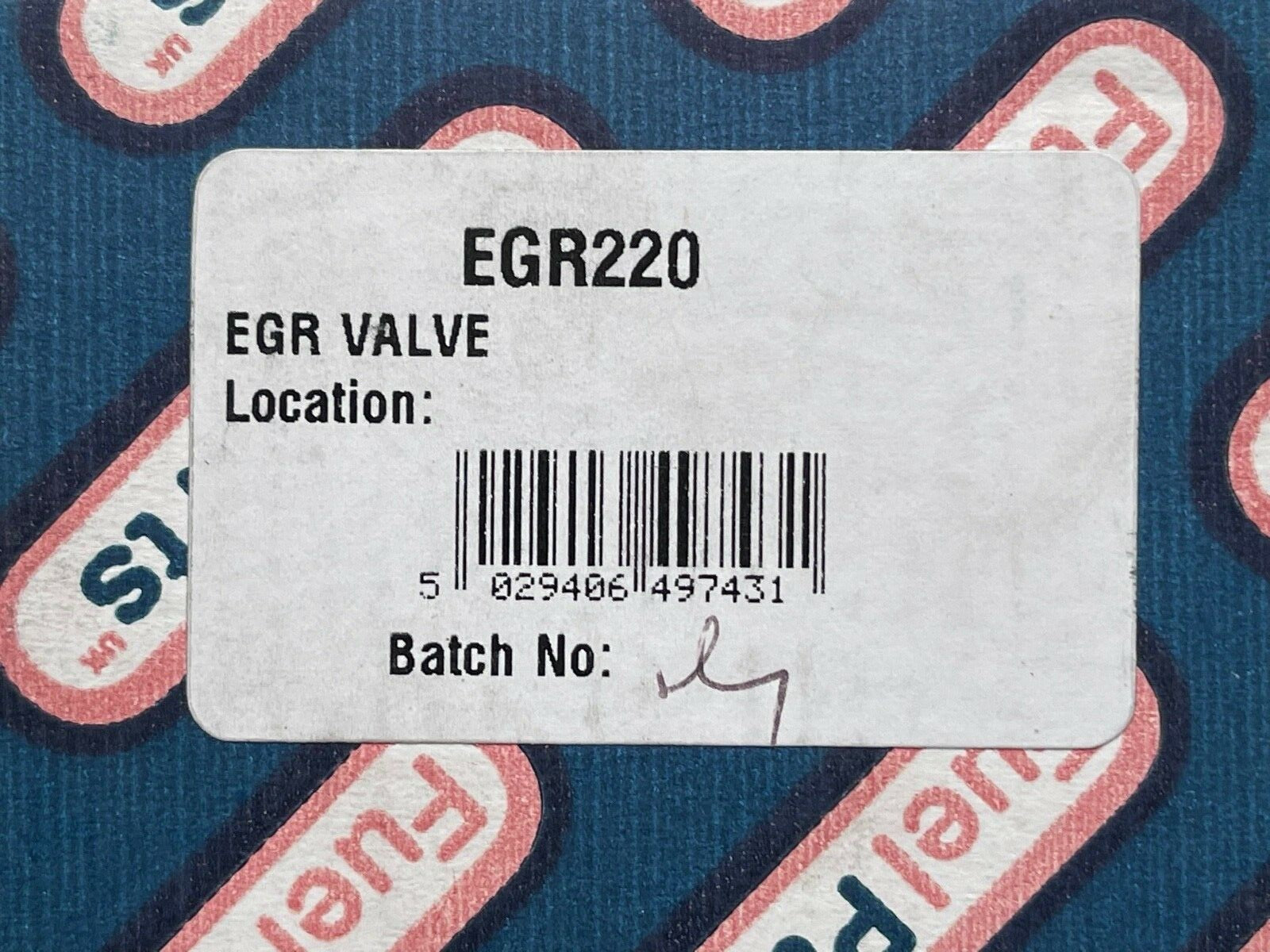 Fuel Parts EGR220 EGR Valve fits Citroen Fiat Peugeot