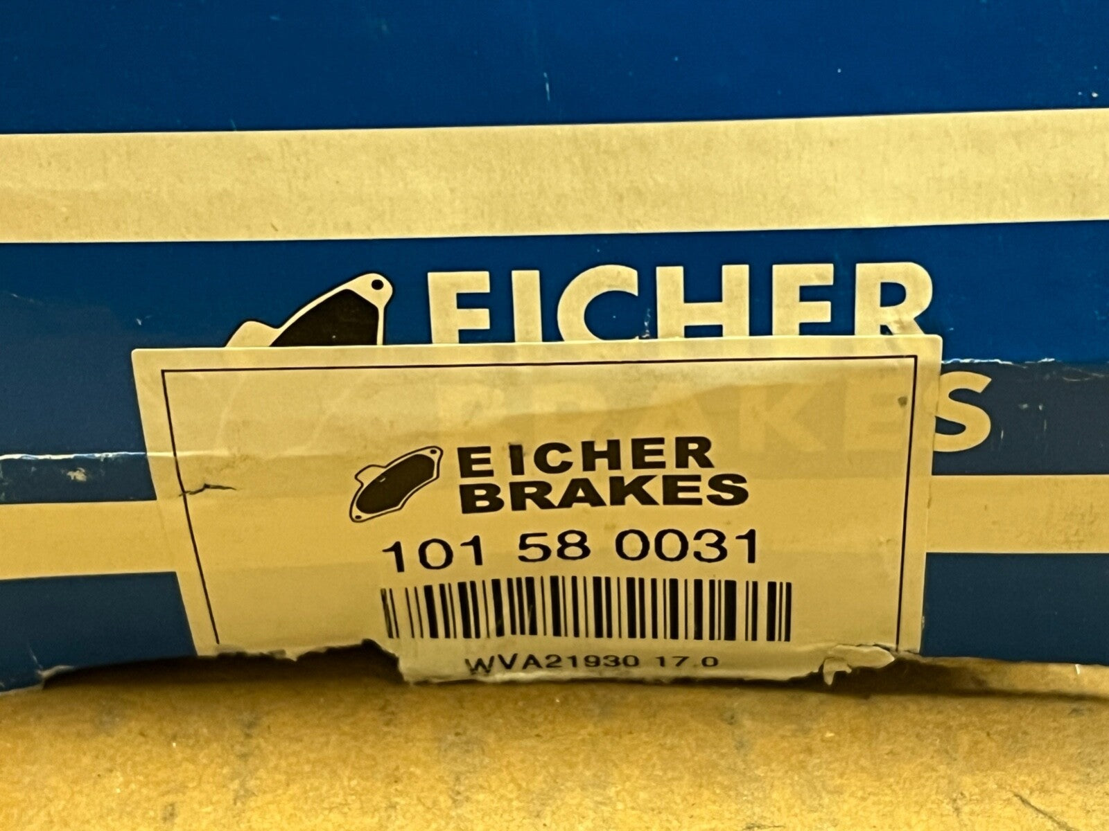 Eicher 101580031 Front Brake Pads Fit FIAT BRAVA BRAVO I MAREA LANCIA DELTA MK2