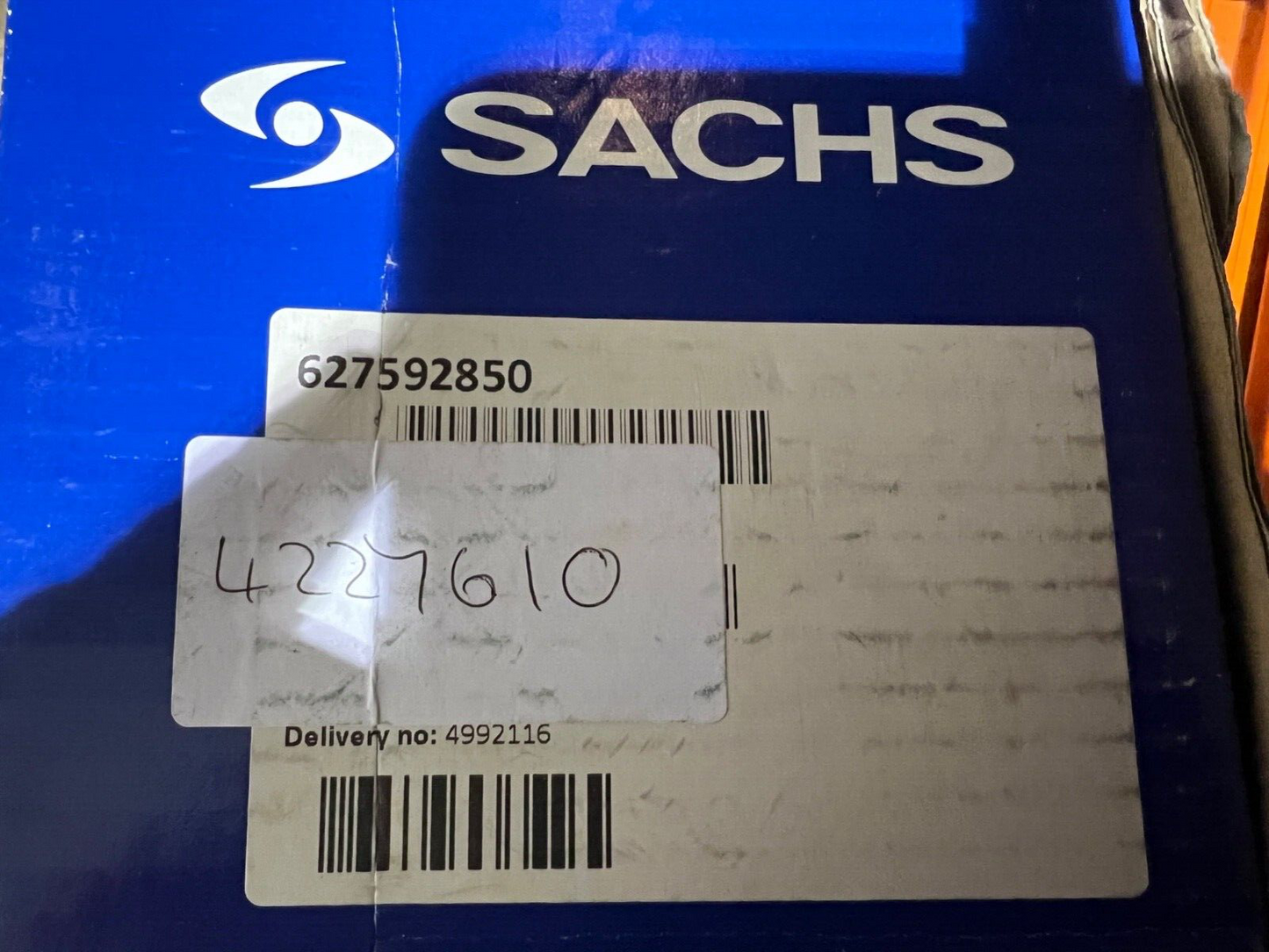 Coil Spring Rear Fits Ford Fiesta MK7 08-17 Sachs 4227610