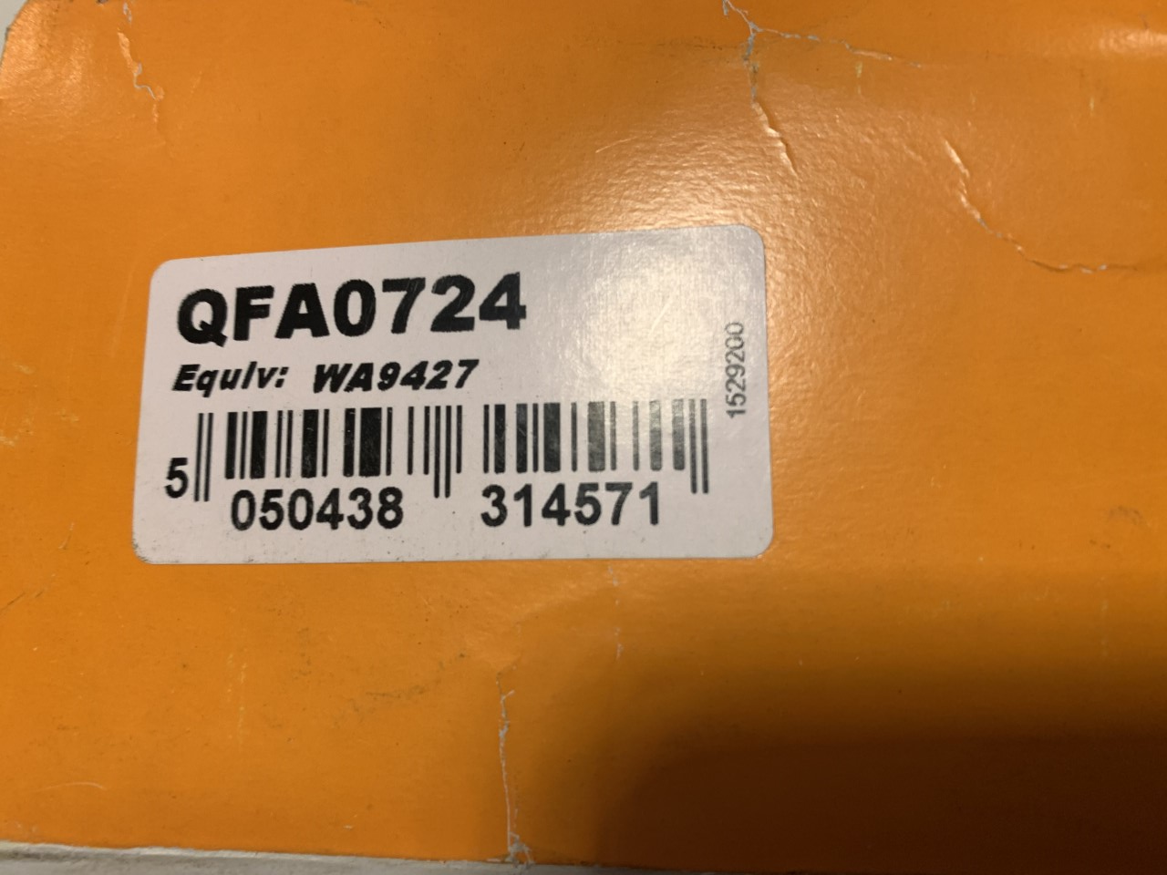 For Suzuki TJ Filters QFA0724 WA9427 Air Filter