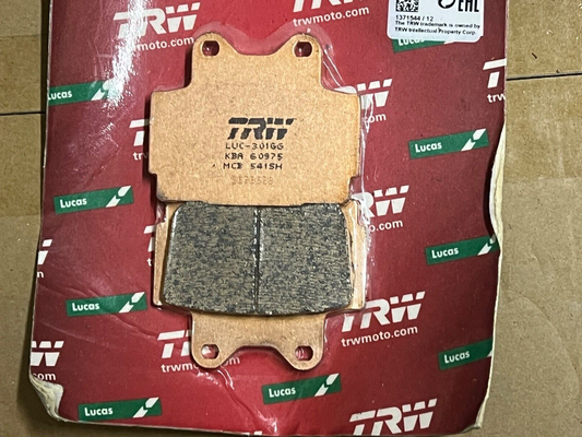 TRW Brake Pad Sintered MCB541SH For Yamaha RD 350 LC 1JF 1985