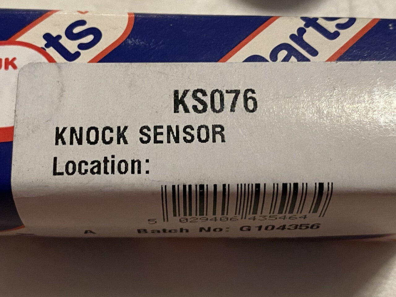Fuel Parts KS076 Knock Sensor