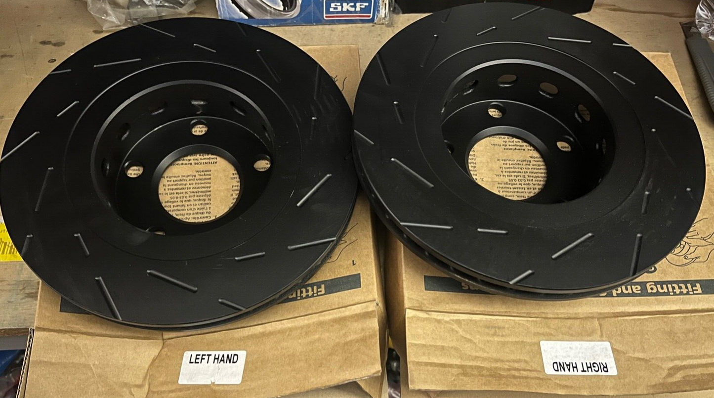 EBC USR1417 Grooved Rear Brake Discs Audi A6 1998-2005