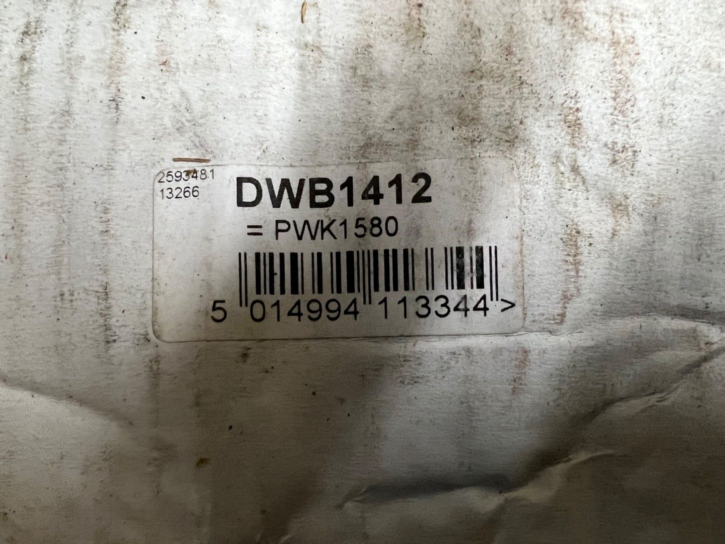 DWB1412 PWK1580 QWB1412 Rear Wheel Bearing fits Ford Transit MK6 V347 V348