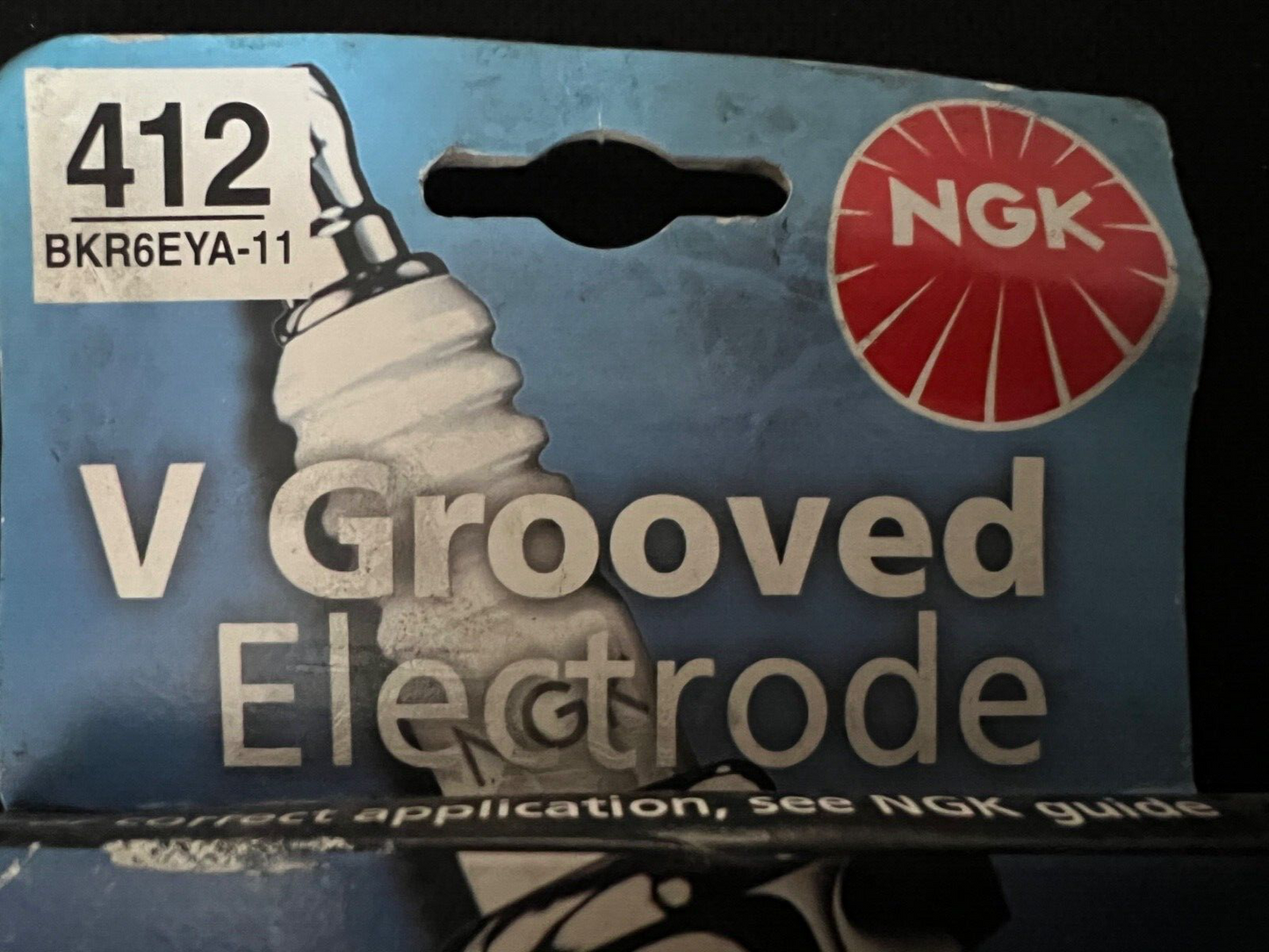 NGK BKR6EYA-11 Spark Plug Pack of 4