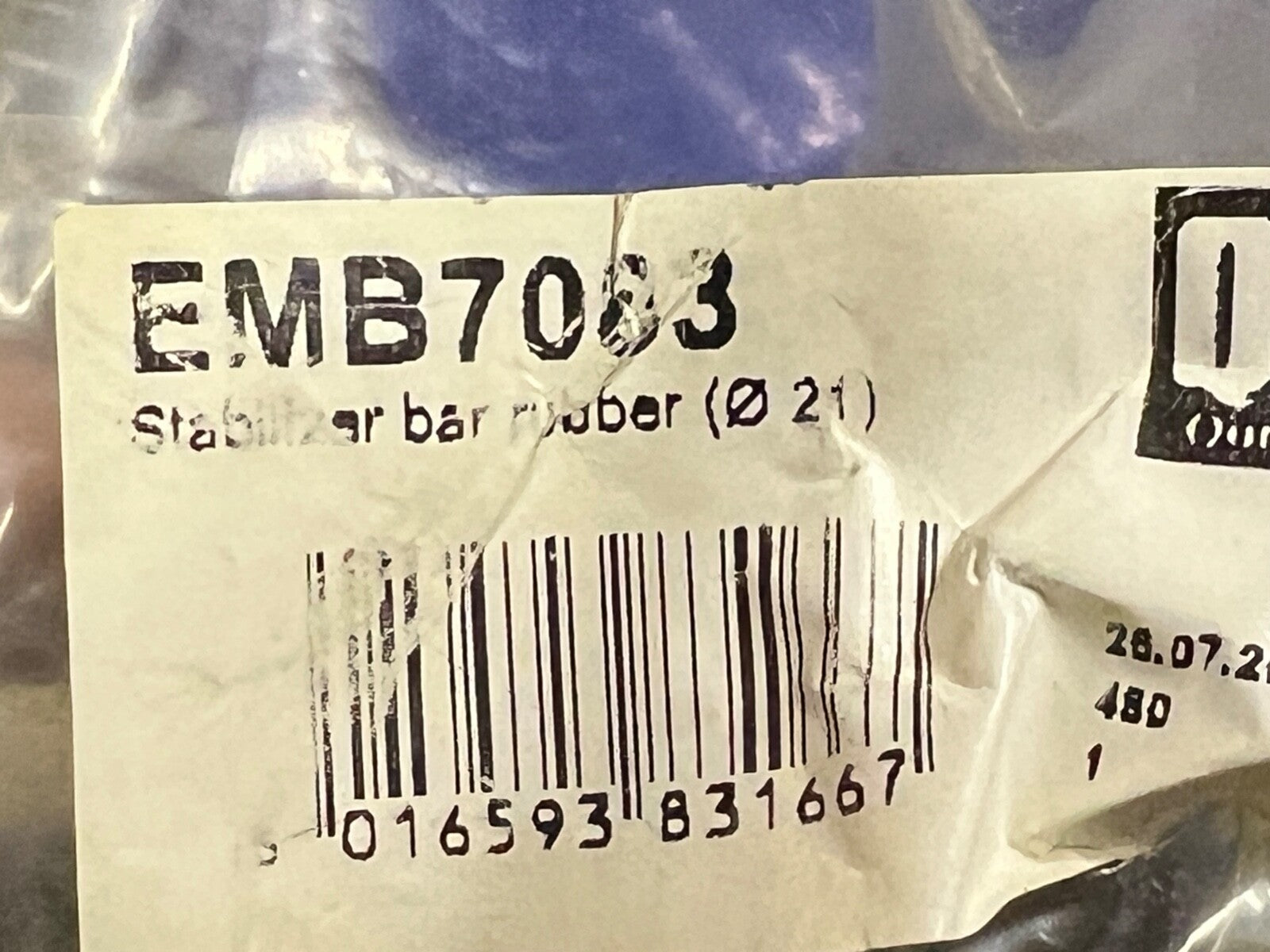 QH EMB7063 Anti Roll Stabiliser Bar Bush - Rear LH & RH