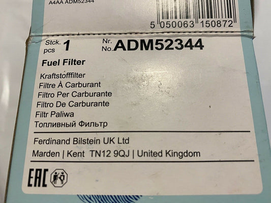 Blue Print ADM52344 Fuel Filter fits Ford