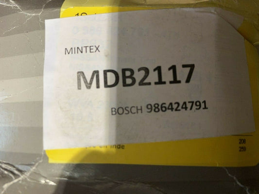 Bosch 0986424791 Brake Pad Set