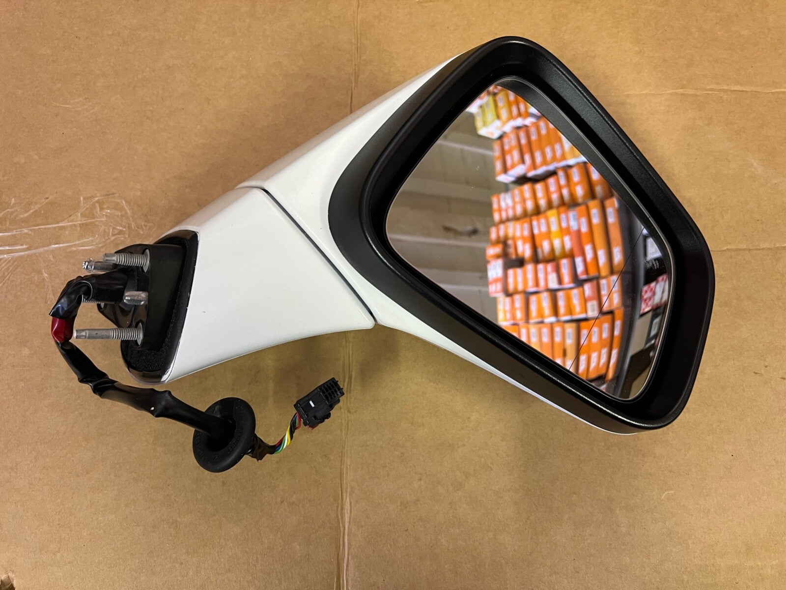 Genuine NEW 42464363 Off Side Wing Mirror White Vauxhall Mokka X MK2 2018 Onward