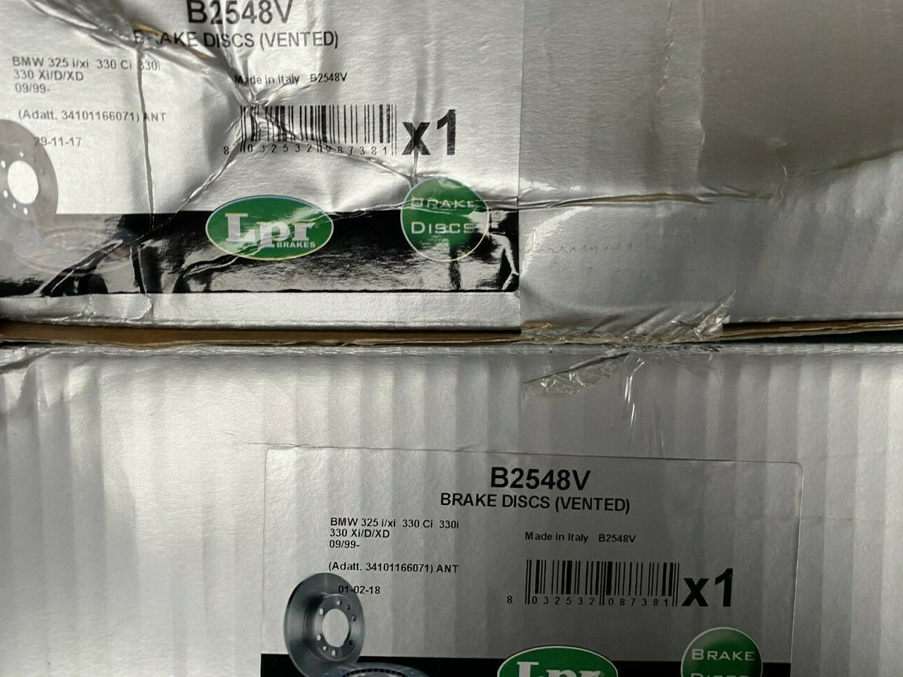 LPR B2548V Brake Disc