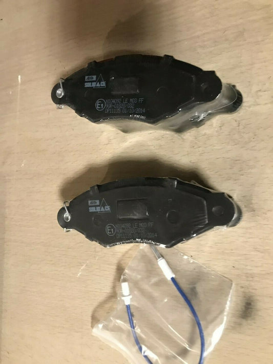 Front Brake Pads fits Nissan Kubistar 2003-2010 Solid Auto N104092