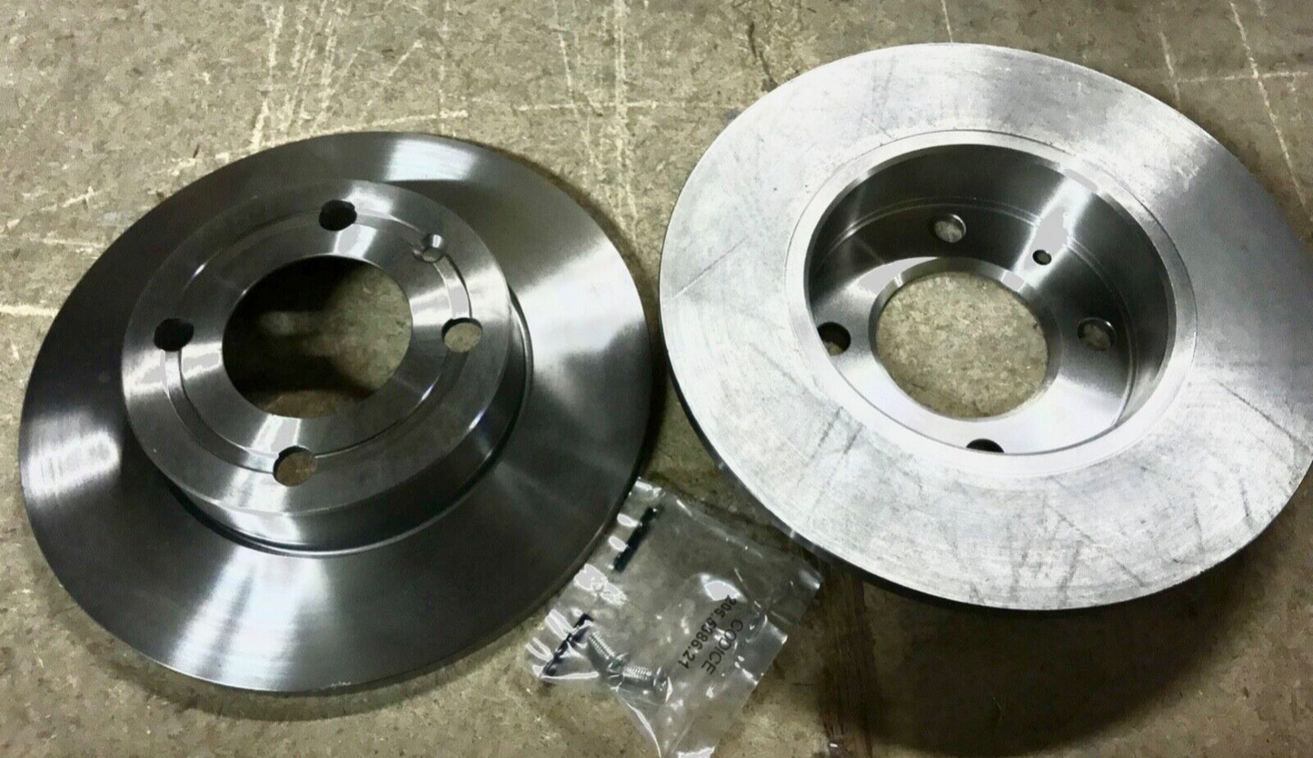 Brembo 08.7165.20 Rear Brake Discs fits VW Seat