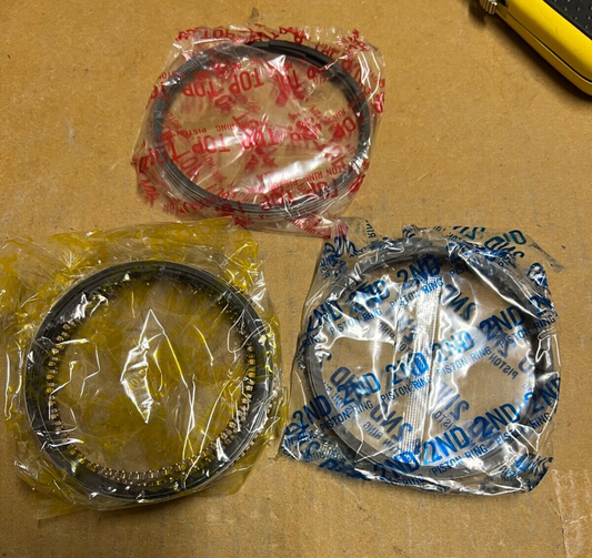 Japko 417670J Piston Ring Set fits Isuzu Trooper Off Road Cabrio (UBS) 1985-1991