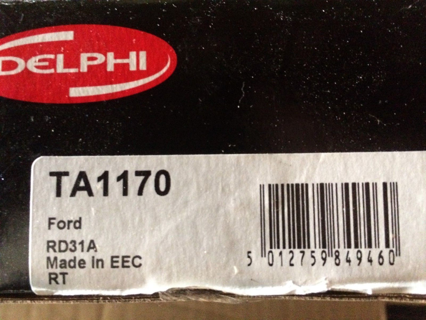 Front Left Hand Near Side Track Rod End Ford Transit 1985-1992 Delphi TA1170