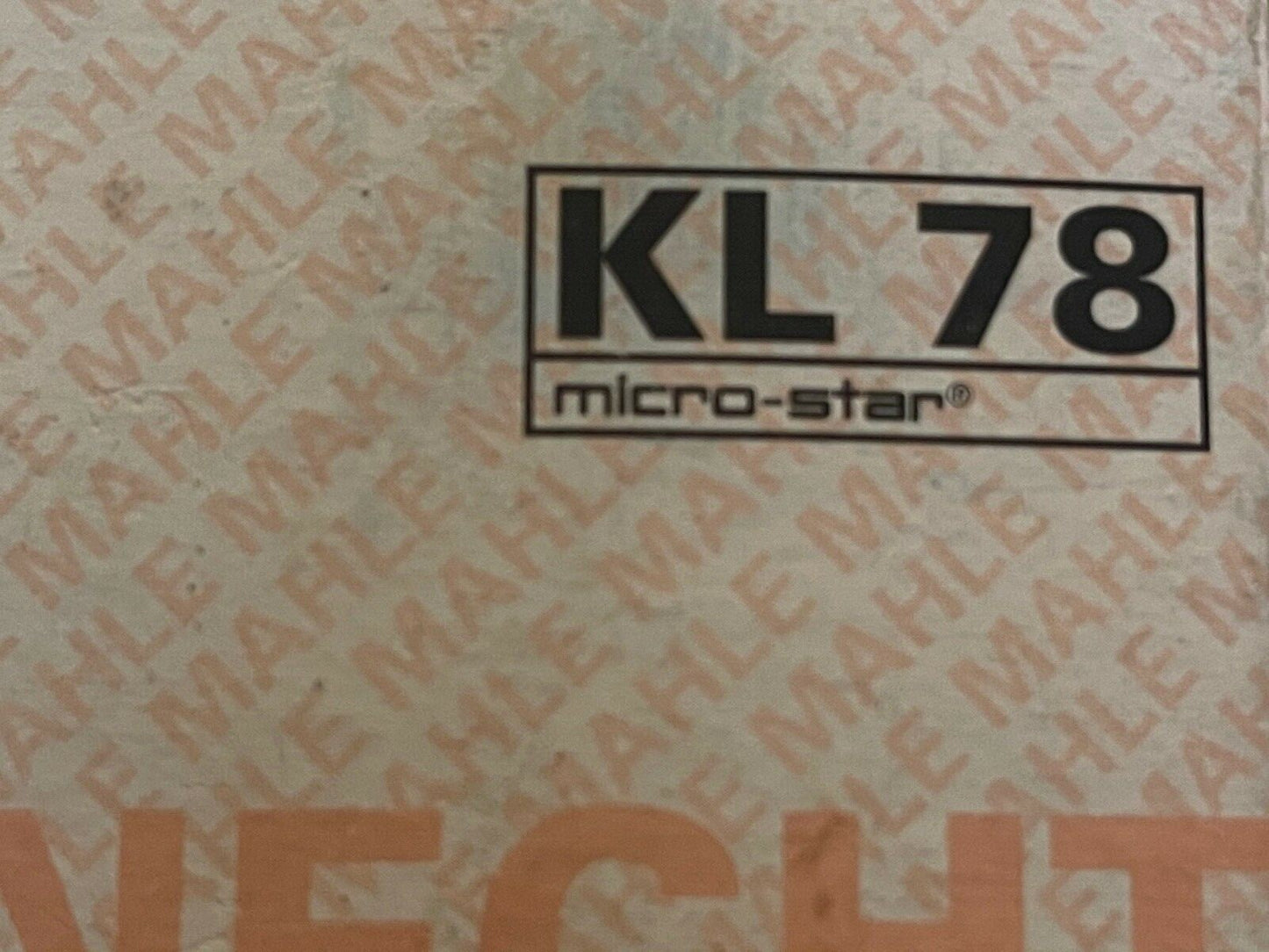 Mahle KL78 Fuel Filter fits BMW