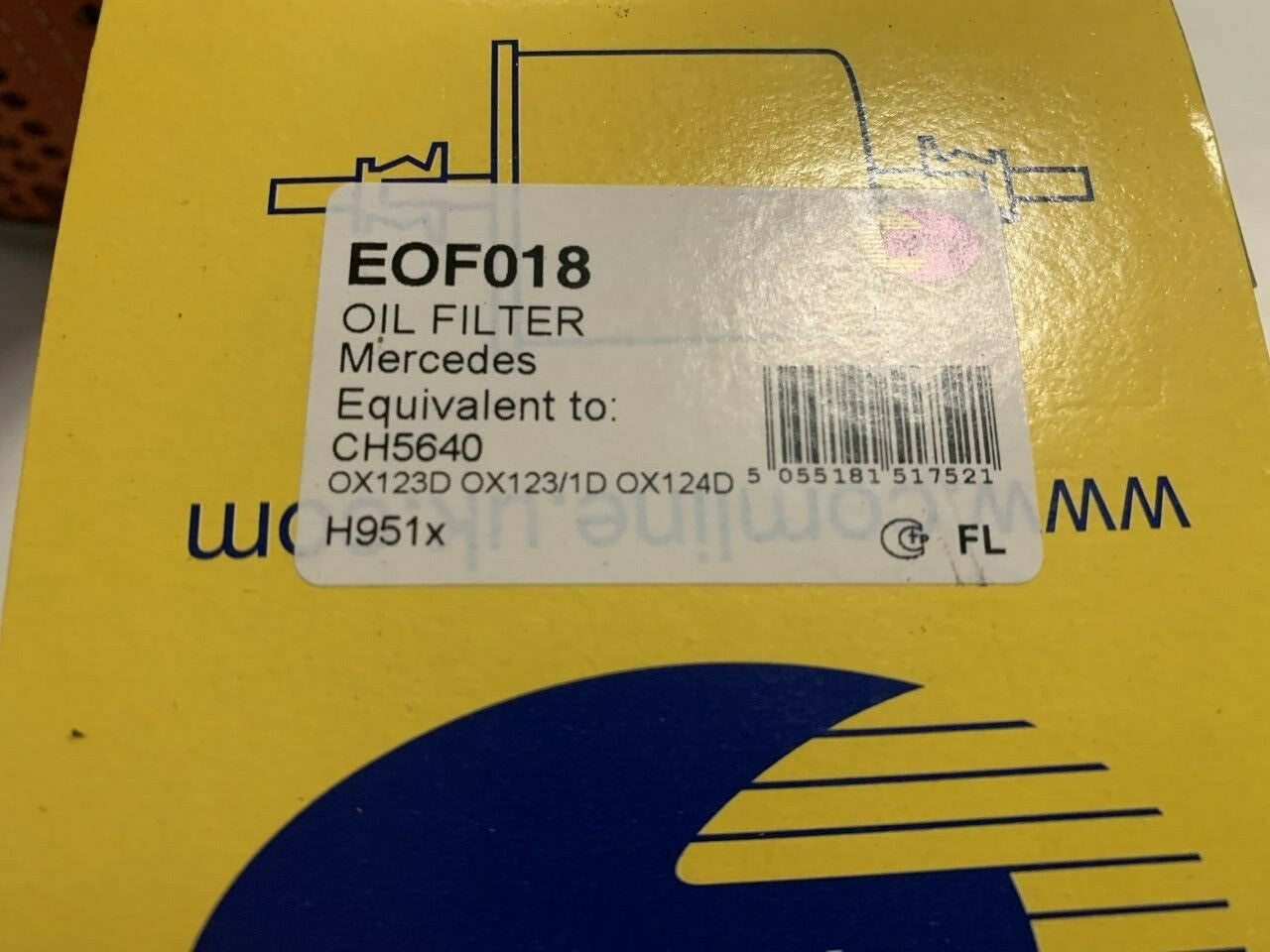 Comline EOF018 Oil Filter
