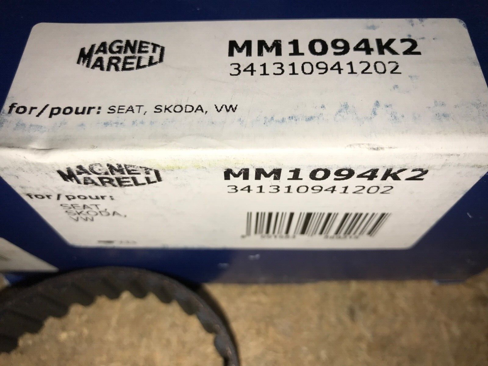 Magenti Marelli MM1094K2 Timing Belt Kit fits Skoda Seat VW