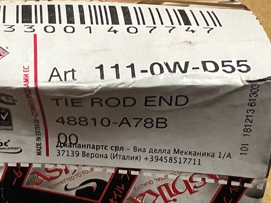 111-0W-D55 Ashika Track Rod End