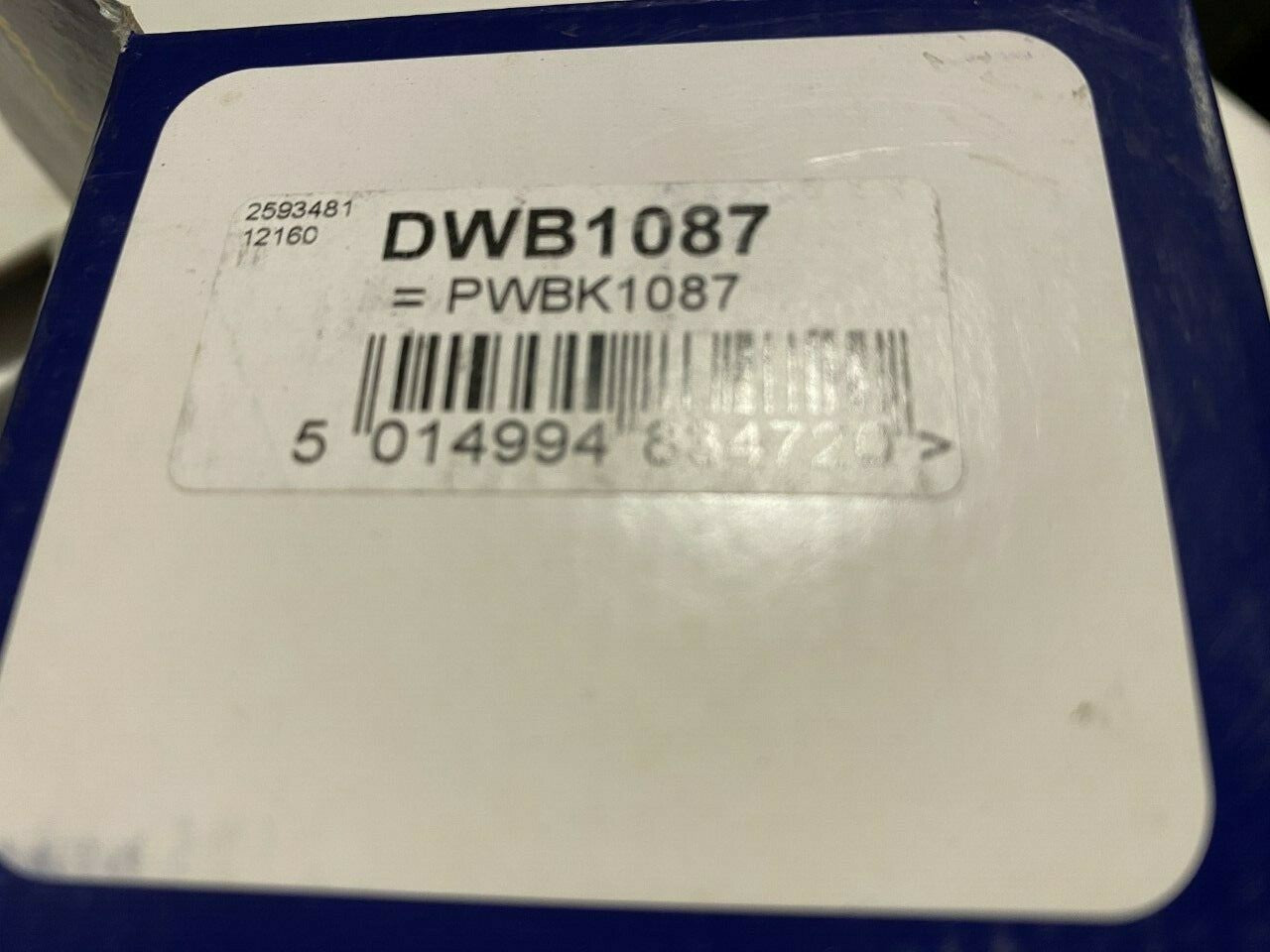 DWB1087 Wheel Bearing Kit