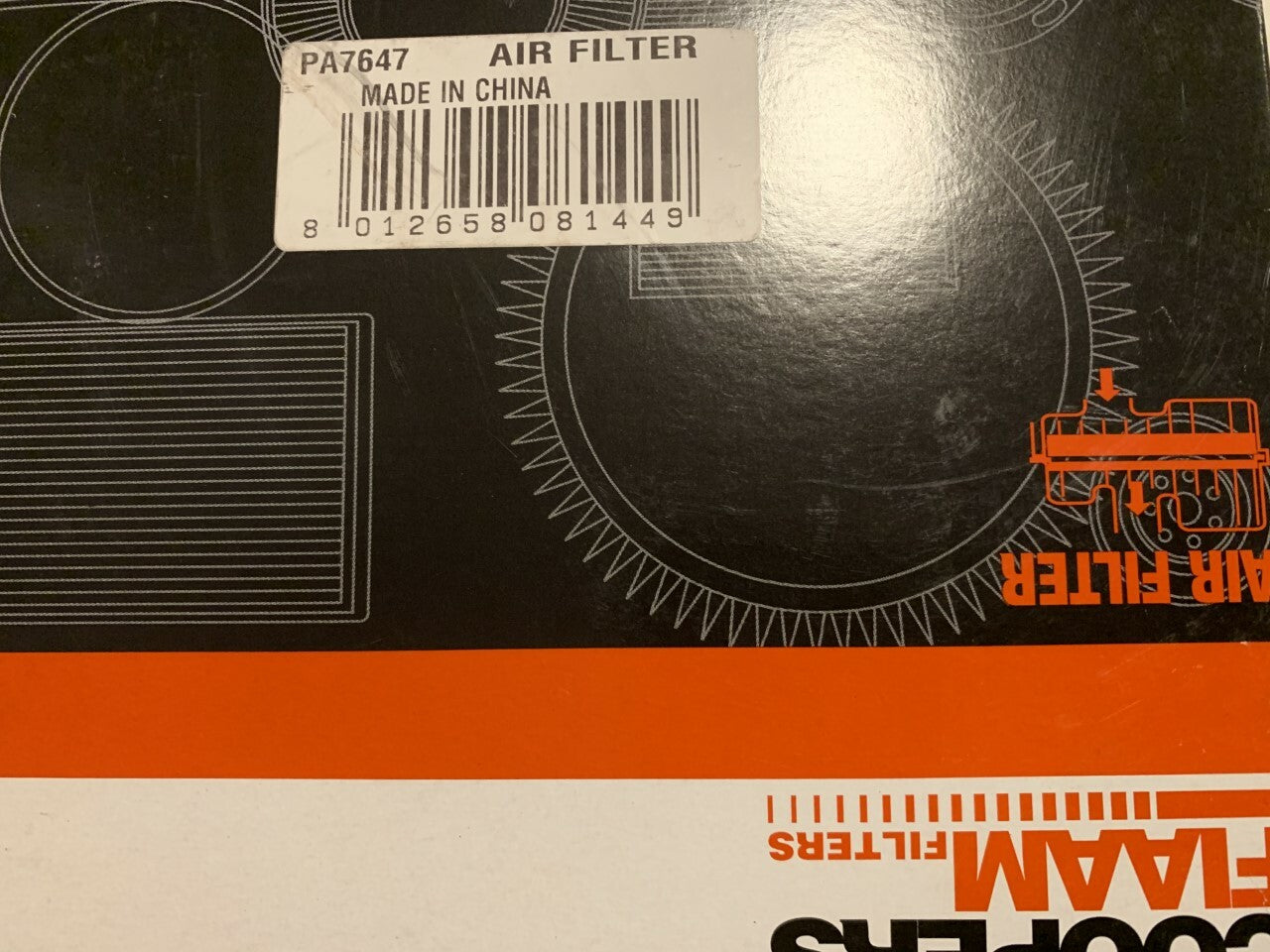 Coopers Fiaam PA7647 Air Filter for Chevrolet Daewoo