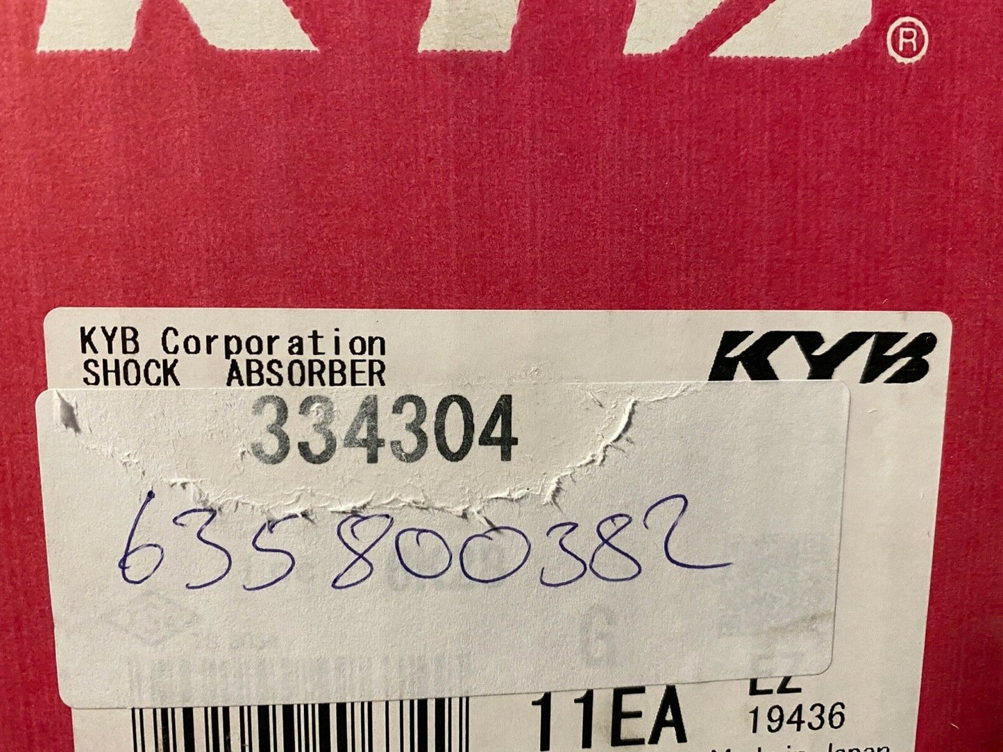 KYB 334304 Shock Absorber fits Subaru