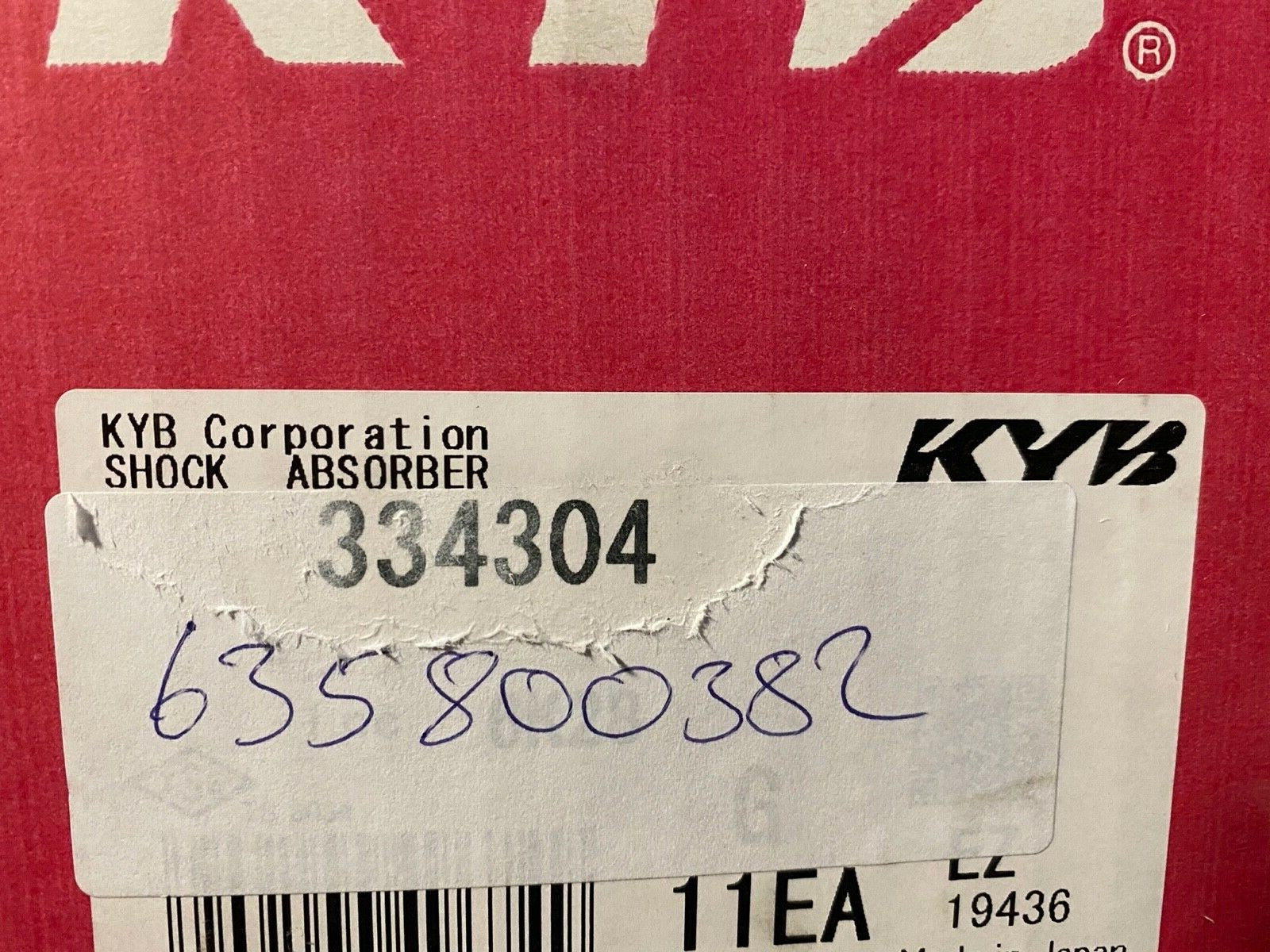 KYB 334304 Shock Absorber fits Subaru