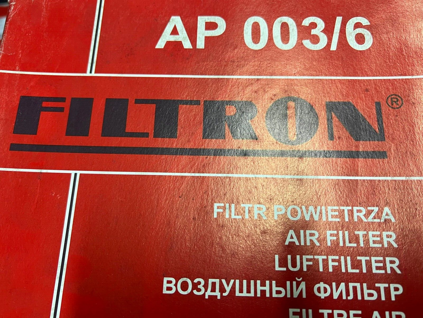 Filtron AP003/6 Air Filter fits Chrysler