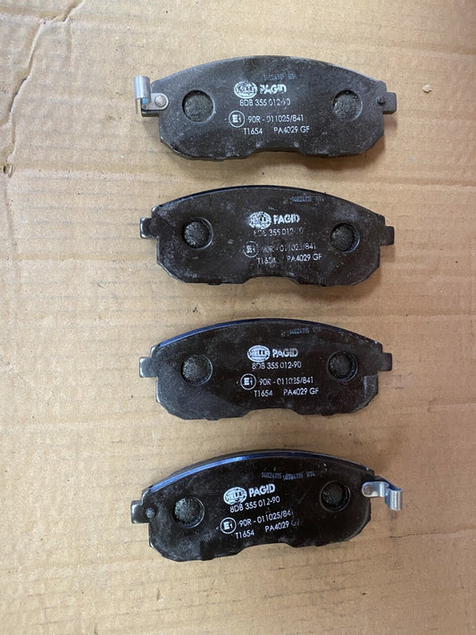 Hella-PAGID T1654 8DB355012-901 Front Brake Pad Set fits Nissan Fiat Suzuki