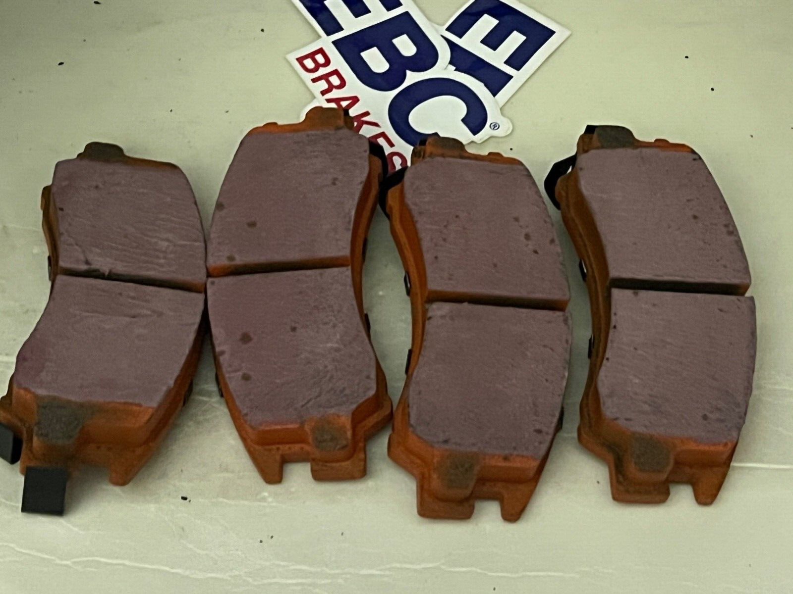 EBC DP582 Front Brake Pads Fits Subaru Leone Series 3 1.8 DL (AN5) 84-93